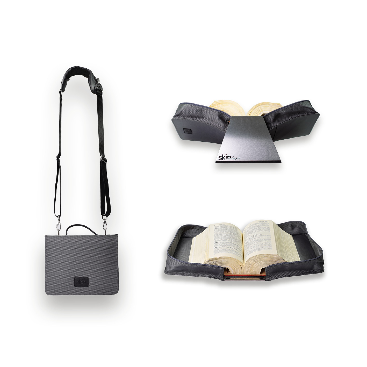 Habersack Gesetzestasche Skin schwarz jura taschen original